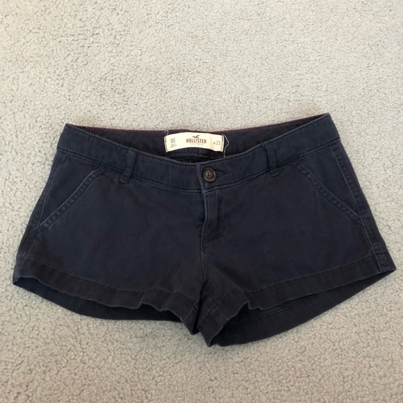 00 Navy Hollister Shorts - Picture 1 of 3